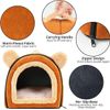Pet Soft Guinea Pig Bed Rabbit Cozy Hideout House Bunny...