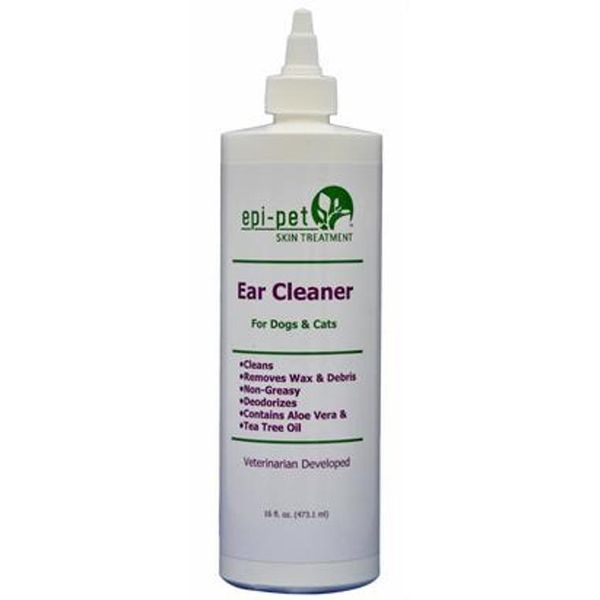 Epi-Pet "ALL NATURAL" Skin Treatment 16 oz Ear Cleaner Anti-Fungal Anti-yeast