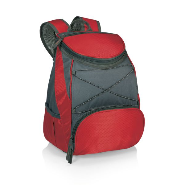 ONIVA - a Picnic Time brand PTX Backpack Cooler, Soft Cooler Backpack, Insulated Lunch Bag, (Red with Gray Accents)