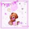 Thank You Baby Gift Foil with Envelope 6 Pack