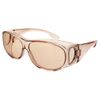 Meogard On Glasses, One Size Fits All, Light Brown, UV Protection