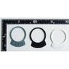 Silicone Dispenser Name Tags, Pack of 3