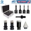 9pcs Diamond Core Drill Bits Set Ceramic Masonry Porcelain Tile Hole Saw Bit Kit