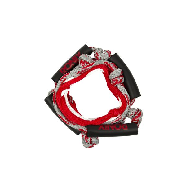 Ronix Surf Rope No Handle, 25ft. 3-Braided Sections, Asst. Color