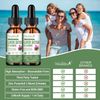 2x Liver Cleanse & Detox Support Supplement Liquid Drop Milk Thistle Extract