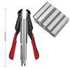 Spring Loaded Hog Ring Pliers Kit with 2500pcs Hog Rings Automatic Fencing Ma...