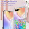 Fourmor for Motorola Razr 2024 Folding Phone Case - Laser Pattern - Drop-Proof - Shock-Resistant - Lightweight