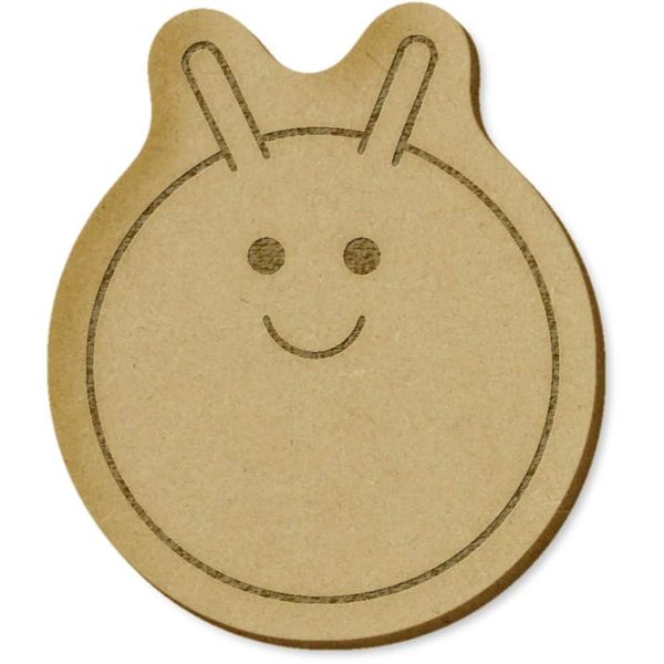 6 x 'Space Hopper' MDF Craft Embellishments (EB00034736)
