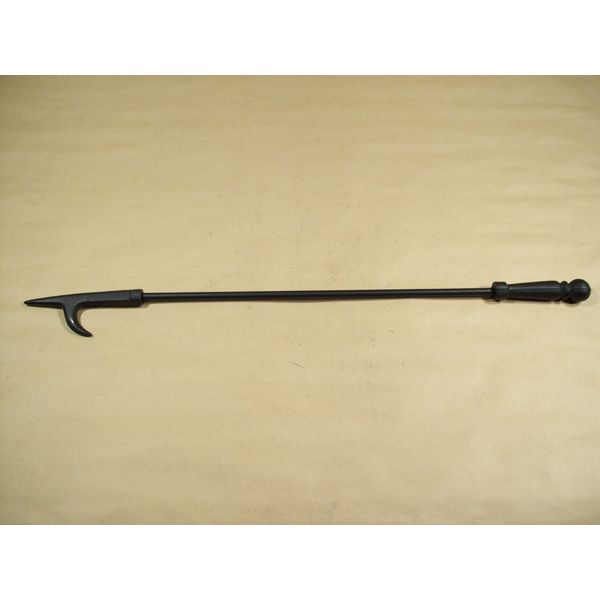 Brand New Enviro Black Cast Iron Fireplace Poker 23" long Buy 3 get 4th FREE!