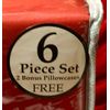 Cooling Aloe Vera Bamboo Deep Pocket 6pc Sheet Set Ashley Taylor 2000 KING SIZE