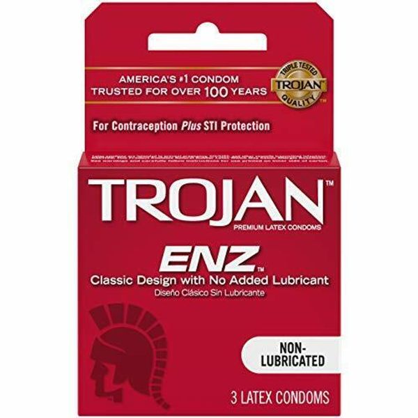 Trojans Non-Lubricated Condoms - 3 Ea/Pack, 3 Pack