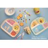 AQUA Zoo Bamboo Fiber Lunch Plate