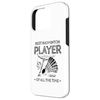 iPhone 16 Pro Retro Sunset Cat Badminton Player Shuttlecock Racket Case