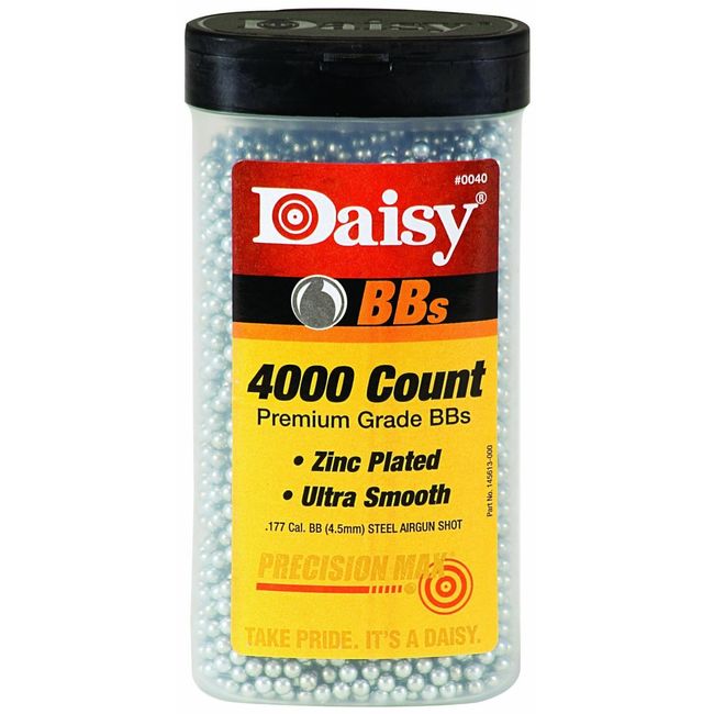 Daisy Ammunition and CO2 40 4000 ct BB Bottle