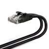 Elecom LD-GPY/BK1 LAN Cable, CAT6, 3.4 ft (1 m), Connector Has Unbreakable Tab, Soft, Black