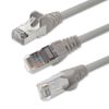1aTTack CAT5 FTP foil-shielded network cable with 2x RJ45 connector set (10 pieces) 2m gray
