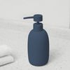 Mainstays Ceramic Stoneware Bath Accessories 3-Piece Set, Blue