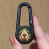 'Smiling Capybara' Compass Keyring (KC00036055)