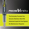 Pilot Precise Varsity Pre-filled Fountain Pens, Medium Point Stainless