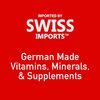 Swiss Imports Effervescent Magnesium + B Complex Dietary Supplement, 6-Pack, 120 Tablets