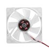 4Pin Mute PC Case Cooling Fan, 80mm LED Light 12V Computer Cooler, for Computer Case Cooling(Blue)