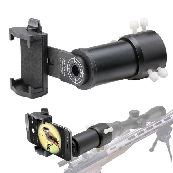 Starboosa Rifle Scope Mount Camera Adapter - Smartphone Camera Adapter for Hunting Teaching