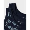 NAME IT Game Sleeveless Base Layer 2 Units 24 Months, blue