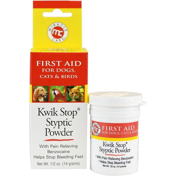 Gimborn Kwik Stop Styptic Powder .5 oz - Pack of 33