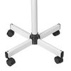 3in1 Facial Steamer on Wheels Ionic Ozone w/5X Magnifying Lamp Hot Mist Function
