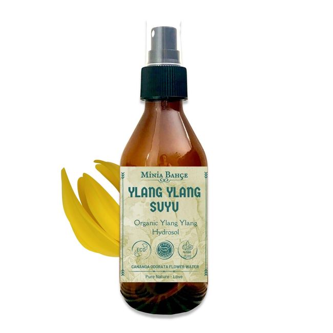 Organik Ylang Ylang Suyu – Yağlı - %100 Doğal, 150m