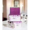 STYLETEK 5x11 Pop-Up Foil, 400 Sheets with Houndstooth Pattern for Salon Use