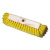 Boardwalk Dual-Surface Scrub Brush, Plastic Fill, 10" Long, Yellow