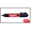 (3-Pack) INKZALL Black Large Chisel Tip Jobsite Permanent Marker