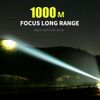 Super Bright Powerful Flashlight 4 CORES Rechargeable Zoom Torch