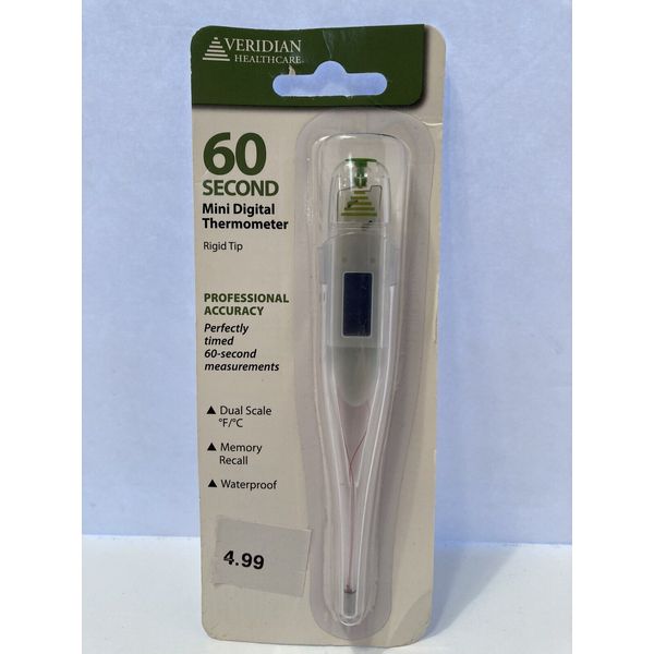 Veridian Health Care mini digital thermometer/new