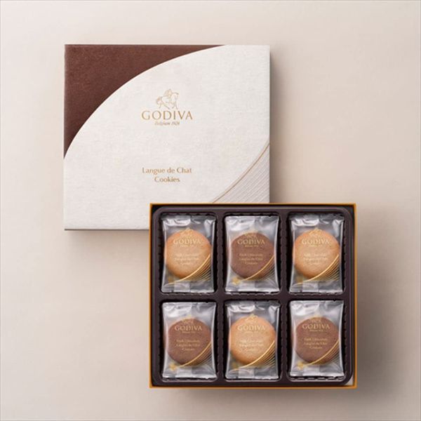 GODIVA Langued Chat Cookie Assortment (18 Pieces)