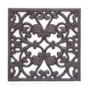 Cast Iron Decorative Square Kitchen Trivet