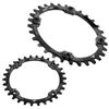 Single Speed Chainring 104BCD Chainring 104BCD Chainring Single Speed Chainring 30T Chainring (Black)