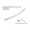 OEM Part For LG AED73593202 Silver Refrigerator Upper Door Handle Assembly