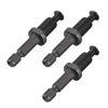 sourcing map 3/8"-24UNF Drill Chuck Adapter, Keyless Drill Chuck Adapter Hex Shank for Impact Driver