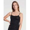 CALIDA Damen True Confidence Spaghetti-top Unterhemd, Schwarz, 48 EU