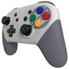 eXtremeRate Unit Not Included - Octagonal Gate Stick Design Housing Shell for Nintendo Switch Pro Controller [SFC SNES Classic EU]
