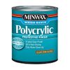 1/2 pt Minwax 24444 Clear Polycrylic Water-Based Protective Finish Semi-Gloss