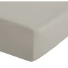 Catherine Lansfield Easy Iron Percale Combed Extra Deep King Fitted Sheet Natural