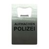 Open Police Stainless Steel Bottle Opener