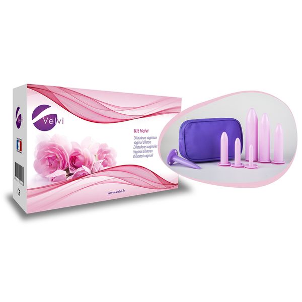 Kit Velvi - 6 Dilatadores vaginales (1,2,3,4,5,6)