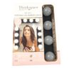 LED Mirror Lights with Suction - 3 Pack Black + 12 bulbs (AA Battery Operated)