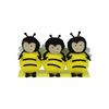 Eurowrap Pack of 3 Felt Easter Bees – Cute Bumblebee Decorations for Easter Displays, Crafts & Springtime Décor