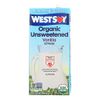 Westsoy Organic Vanilla Unsweetened Westsoy ( 12x32 OZ)