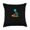 Kendama merch water color design Throw Pillow